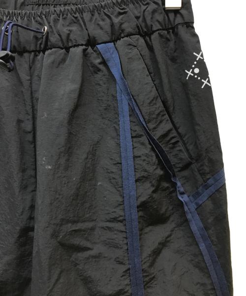 sound sports（サウンドスポーツ）sound sports (サウンドスポーツ) J.L-A.L (ジェイラル) Trackies ブラック×ブルー サイズ:Mの古着・服飾アイテム