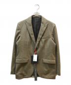 recency of mineリーセンシィ オブ マイン）の古着「オーロラツイード ストレッチ セットアップ」｜ブラウン