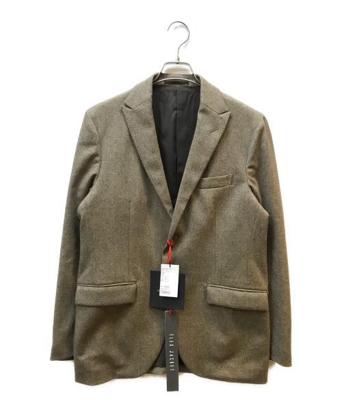 recency of mine（リーセンシィ オブ マイン）recency of mine (リーセンシィ オブ マイン) オーロラツイード ストレッチ セットアップ ブラウン サイズ:46の古着・服飾アイテム