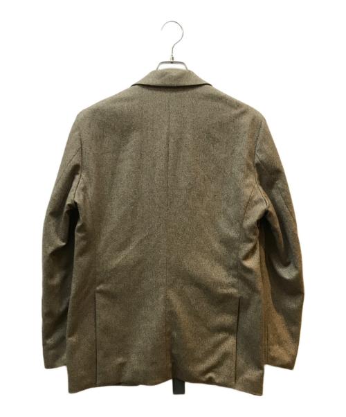 recency of mine（リーセンシィ オブ マイン）recency of mine (リーセンシィ オブ マイン) オーロラツイード ストレッチ セットアップ ブラウン サイズ:46の古着・服飾アイテム