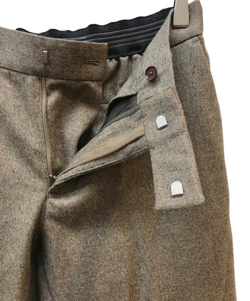 recency of mine（リーセンシィ オブ マイン）recency of mine (リーセンシィ オブ マイン) オーロラツイード ストレッチ セットアップ ブラウン サイズ:46の古着・服飾アイテム