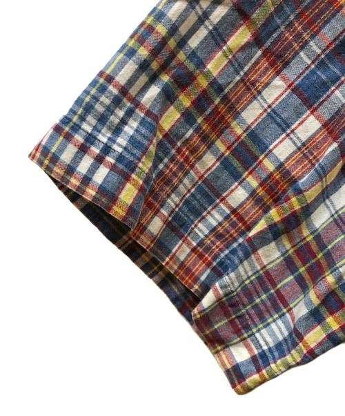 RALPH LAUREN（ラルフローレン）RALPH LAUREN (ラルフローレン) HERITAGE 裾ポニーチェックシャツ マルチカラー サイズ:Mの古着・服飾アイテム