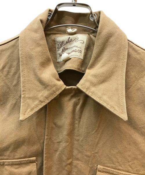 SUGAR CANE（シュガーケーン）SUGAR CANE (シュガーケーン) コットンキャンバス ハンティングジャケット ブラウン サイズ:Lの古着・服飾アイテム