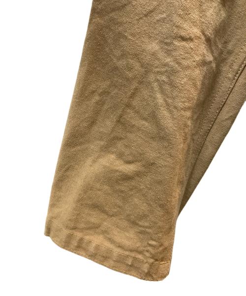 SUGAR CANE（シュガーケーン）SUGAR CANE (シュガーケーン) コットンキャンバス ハンティングジャケット ブラウン サイズ:Lの古着・服飾アイテム