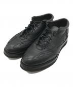 YUKETENユケテン）の古着「LAND JORDAN B ジョーダンオマージュスニーカー」｜ブラック