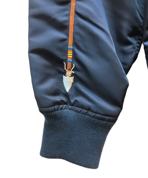 Schott（ショット）Schott (ショット) NYLON MA-1 APACHE ネイビー サイズ:Ｓの古着・服飾アイテム