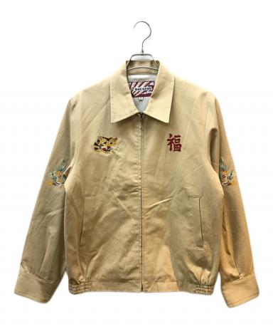 中古・古着通販】HOUSTON (ヒューストン) ベトジャン ベージュ サイズ 中古・古着通販】HOUSTON (ヒューストン) ベトジャン ベージュ サイズ