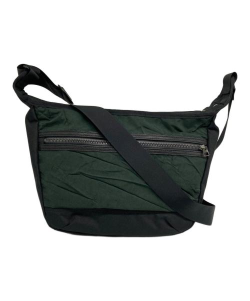 master-piece（マスターピース）master-piece (マスターピース) REBIRTH PROJECT (リバースプロジェクト) Folder ショルダーバッグ グリーン×ブラックの古着・服飾アイテム