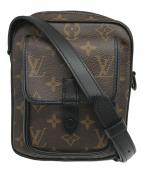 LOUIS VUITTONルイ ヴィトン）の古着「モノグラム マカサー クリストファー ウエアラブル ウォレット」｜ブラウン