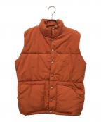 THE NORTH FACEザ ノース フェイス）の古着「ヴィンテージダウンベスト」｜オレンジ