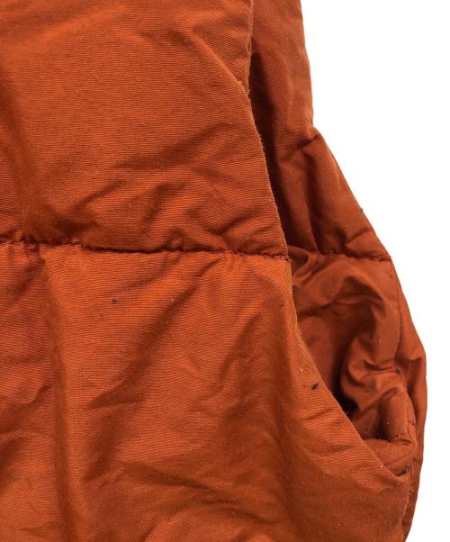 THE NORTH FACE（ザ ノース フェイス）THE NORTH FACE (ザ ノース フェイス) ヴィンテージダウンベスト オレンジ サイズ:Sの古着・服飾アイテム