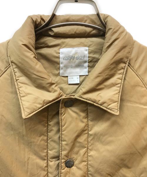 GRAMICCI（グラミチ）GRAMICCI (グラミチ) PADDING COACHES JACKET ブラウン サイズ:Mの古着・服飾アイテム