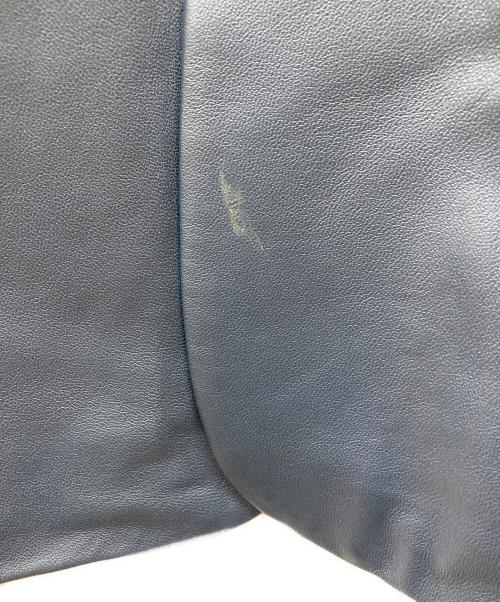 Liugoo Leathers（リューグーレザーズ）LIUGOO LEATHERS (リューグーレザーズ) ラムレザーテーラードジャケット ネイビー サイズ:SIZE Sの古着・服飾アイテム