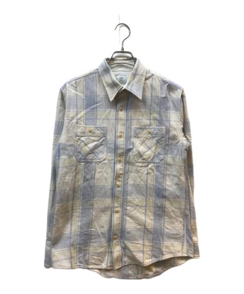 VISVIM（ビズビム）VISVIM (ビズビム) Black Elk Flannel フランネルシャツ ホワイト サイズ:Ｓの古着・服飾アイテム