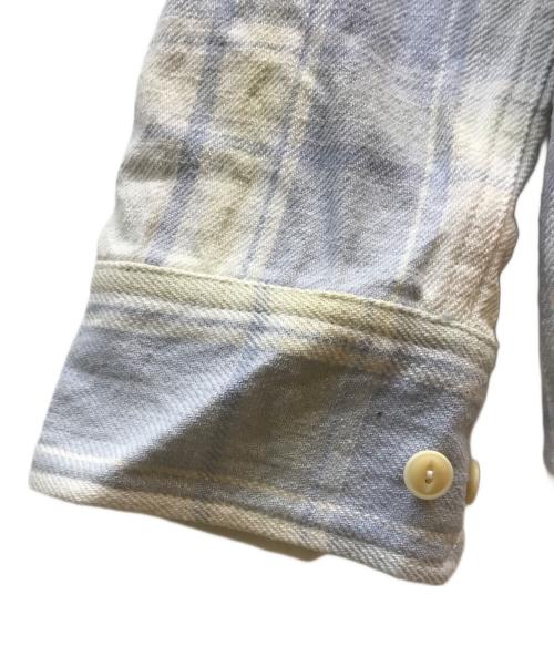 VISVIM（ビズビム）VISVIM (ビズビム) Black Elk Flannel フランネルシャツ ホワイト サイズ:Ｓの古着・服飾アイテム