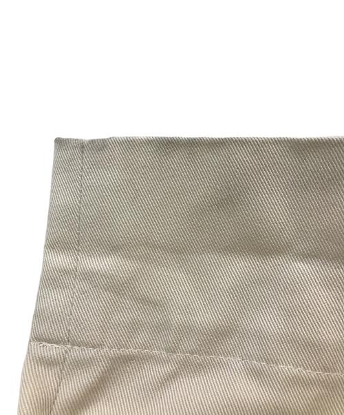 TapWater（タップウォーター）TapWater (タップウォーター) Cotton Chino Tuck Trousers ベージュ サイズ:36の古着・服飾アイテム