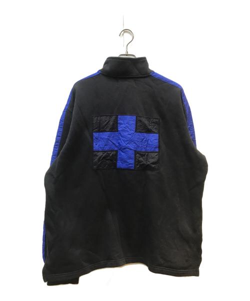 POLO SPORT（ポロスポーツ）POLO SPORT (ポロスポーツ) ハーフジップスウェット ブラック サイズ:LLの古着・服飾アイテム