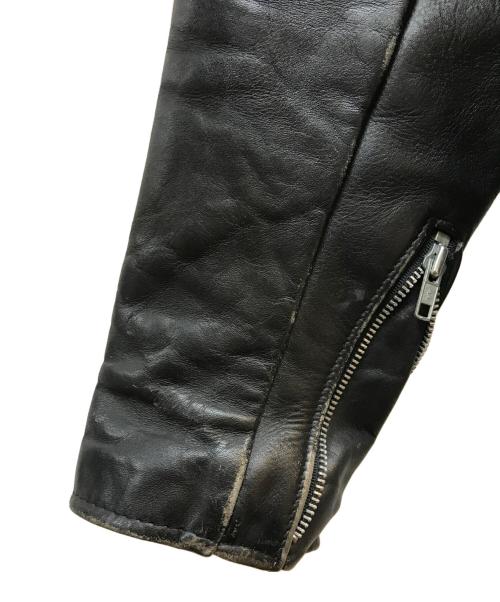 Schott（ショット）Schott (ショット) 裏ボアシングルライダースジャケット ブラック サイズ:38の古着・服飾アイテム