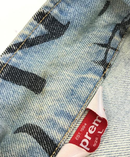 SUPREME（シュプリーム）SUPREME (シュプリーム) 20AW BLACK ARK DENIM TRUCKER JACKET インディゴ サイズ:Lの古着・服飾アイテム