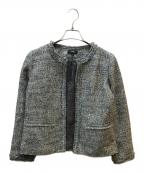 theoryセオリー）の古着「FRINGE SLIM セットアップ」｜グレー