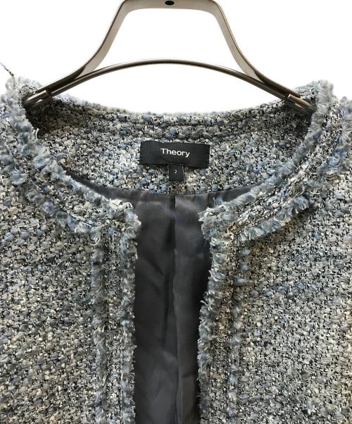 theory（セオリー）theory (セオリー) FRINGE SLIM セットアップ グレー サイズ:2の古着・服飾アイテム