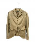 PRADAプラダ）の古着「トライアングルパッチ付きセットアップ」｜ベージュ