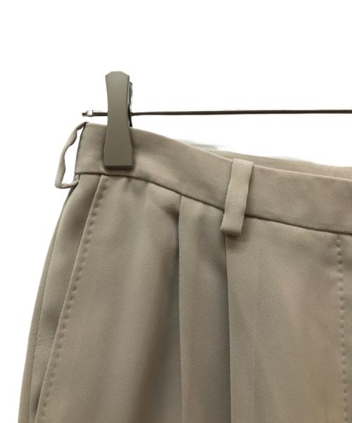 HERMES（エルメス）HERMES (エルメス) アーカイブタックワイドパンツ ベージュ サイズ:SIZE 40の古着・服飾アイテム
