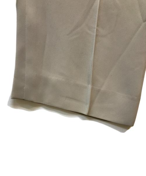 HERMES（エルメス）HERMES (エルメス) アーカイブタックワイドパンツ ベージュ サイズ:SIZE 40の古着・服飾アイテム