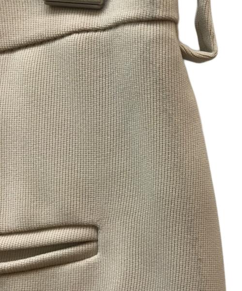 HERMES（エルメス）HERMES (エルメス) アーカイブタックワイドパンツ ベージュ サイズ:SIZE 40の古着・服飾アイテム