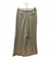 HERMES (エルメス) アーカイブタックワイドパンツ ベージュ サイズ:SIZE 40：20000円