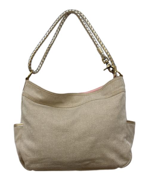 BURBERRY BLUE LABEL（バーバリー ブルー レーベル）BURBERRY BLUE LABEL (バーバリー ブルー レーベル) ショルダーバッグ ベージュの古着・服飾アイテム