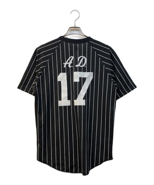SUPREME（シュプリーム）Supreme (シュプリーム) 17SS A.D BASEBALL JERSEY ブラック サイズ:Ｓの古着・服飾アイテム