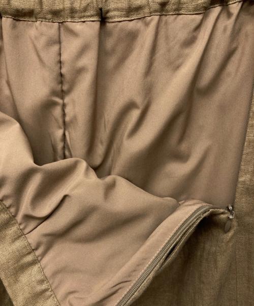 JOURNAL STANDARD（ジャーナルスタンダード）JOURNAL STANDARD (ジャーナルスタンダード) Northernリネンストレートスカート オリーブ サイズ:38の古着・服飾アイテム