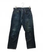 EVISUエヴィス）の古着「デニムパンツ」｜ブルー
