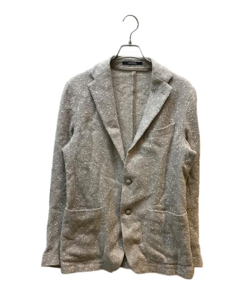 TAGLIATORE（タリアトーレ）TAGLIATORE (タリアトーレ) コットンウール アンコンジャケット ベージュ サイズ:48の古着・服飾アイテム