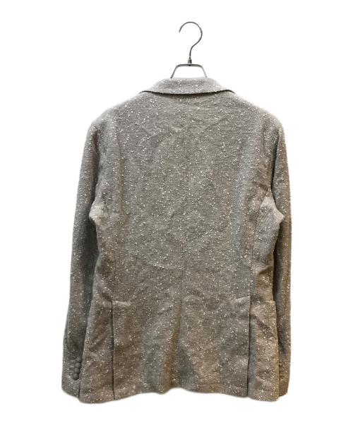 TAGLIATORE（タリアトーレ）TAGLIATORE (タリアトーレ) コットンウール アンコンジャケット ベージュ サイズ:48の古着・服飾アイテム