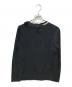 LANVIN COLLECTION (ランバンコレクション) パールビーズ長袖ニットプルオーバー ブラック サイズ:38：8000円
