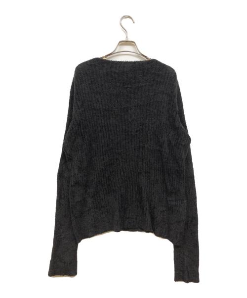 Yohji Yamamoto pour homme（ヨウジヤマモト プールオム）Yohji Yamamoto pour homme (ヨウジヤマモト プールオム) アーカイブシャギーリブカットソー ブラック サイズ:記載無しの古着・服飾アイテム