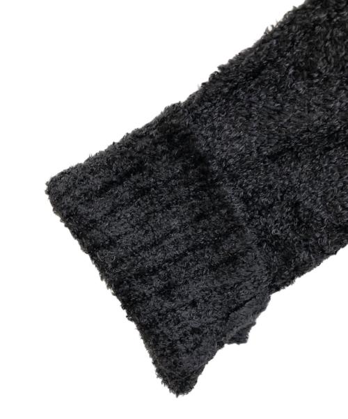 Yohji Yamamoto pour homme（ヨウジヤマモト プールオム）Yohji Yamamoto pour homme (ヨウジヤマモト プールオム) アーカイブシャギーリブカットソー ブラック サイズ:記載無しの古着・服飾アイテム