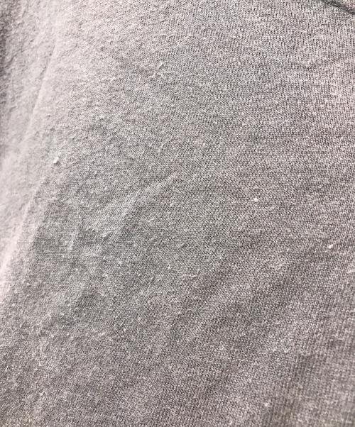 OFFWHITE（オフホワイト）OFFWHITE (オフホワイト) MIDNIGHT STUDIOS (ミッドナイト スタジオ) スプリットデザインTシャツ ブラウン×ブラック サイズ:Sの古着・服飾アイテム