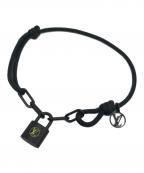 LOUIS VUITTONルイ ヴィトン）の古着「ロックイット ヴァージル アブロー ブラック ブレスレット」｜ブラック