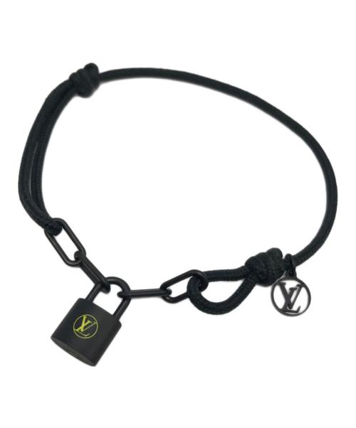 LOUIS VUITTON（ルイ ヴィトン）LOUIS VUITTON (ルイ ヴィトン) ロックイット ヴァージル アブロー ブラック ブレスレット ブラック サイズ:20cmの古着・服飾アイテム