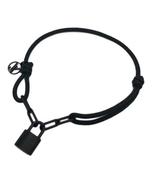 LOUIS VUITTON（ルイ ヴィトン）LOUIS VUITTON (ルイ ヴィトン) ロックイット ヴァージル アブロー ブラック ブレスレット ブラック サイズ:20cmの古着・服飾アイテム