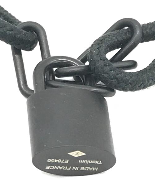 LOUIS VUITTON（ルイ ヴィトン）LOUIS VUITTON (ルイ ヴィトン) ロックイット ヴァージル アブロー ブラック ブレスレット ブラック サイズ:20cmの古着・服飾アイテム