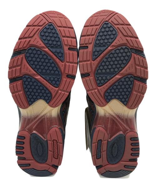 asics（アシックス）asics (アシックス) GEL-DS TRAINER 14 ブラウン×ネイビー サイズ:27ｃｍの古着・服飾アイテム