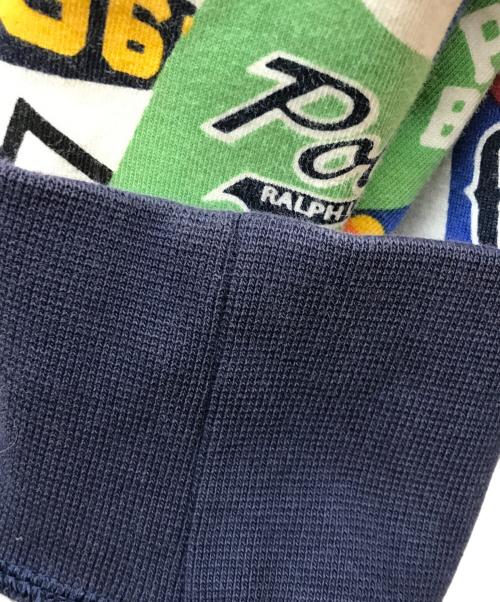 POLO RALPH LAUREN（ポロ・ラルフローレン）POLO RALPH LAUREN (ポロ・ラルフローレン) ペナントワッペンスウェット マルチカラー サイズ:Mの古着・服飾アイテム