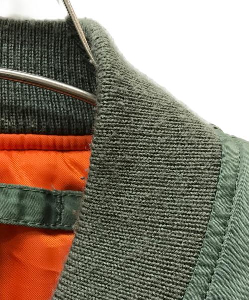 AVIREX（アヴィレックス）AVIREX (アヴィレックス) TOP GUN MA-1フライトジャケット オリーブ サイズ:Mの古着・服飾アイテム