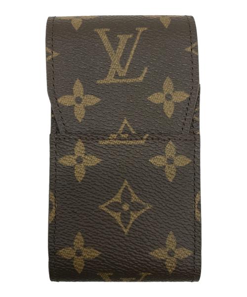 LOUIS VUITTON（ルイ ヴィトン）LOUIS VUITTON (ルイ ヴィトン) モノグラム エテュイ・シガレット ブラウンの古着・服飾アイテム