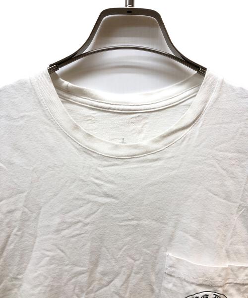 CHROME HEARTS（クロムハーツ）CHROME HEARTS (クロムハーツ) Multi Back Logo S/S Pocket tee ホワイト サイズ:Mの古着・服飾アイテム