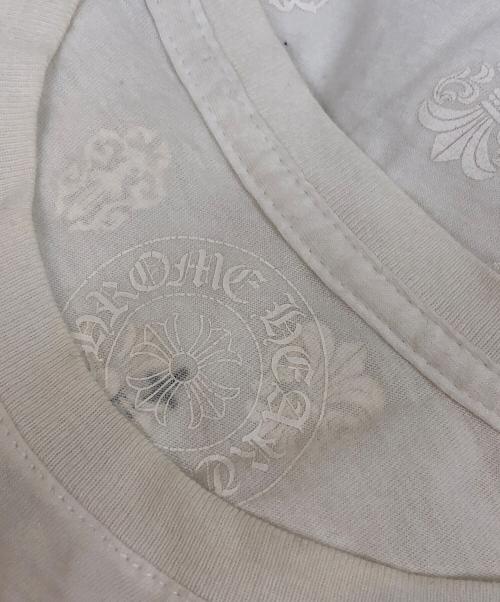 CHROME HEARTS（クロムハーツ）CHROME HEARTS (クロムハーツ) Multi Back Logo S/S Pocket tee ホワイト サイズ:Mの古着・服飾アイテム